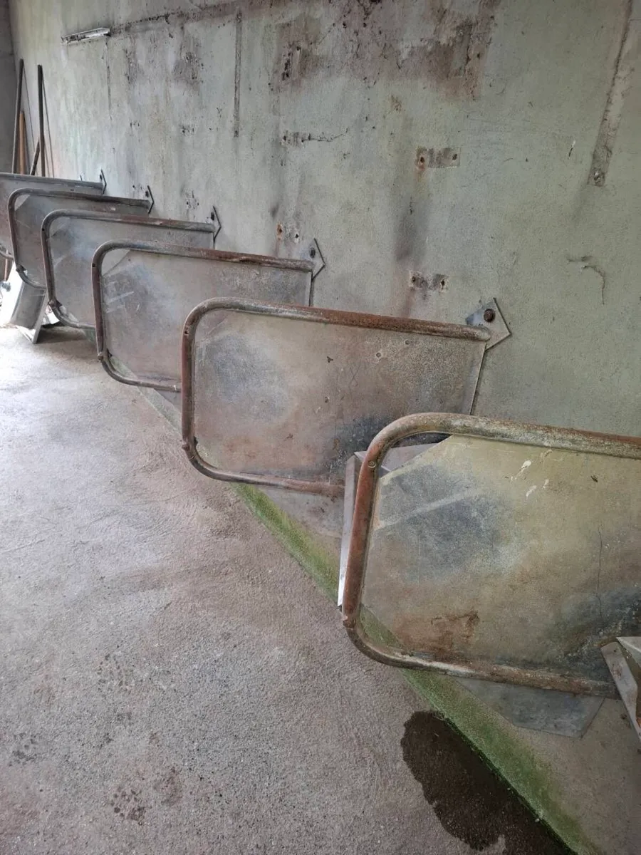 16 parlor feed troughs - Image 1