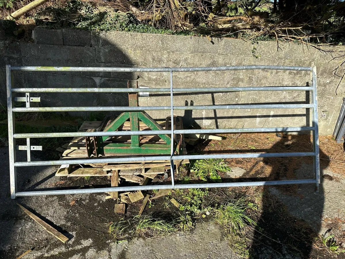 10ft farm gates x2 - Image 3