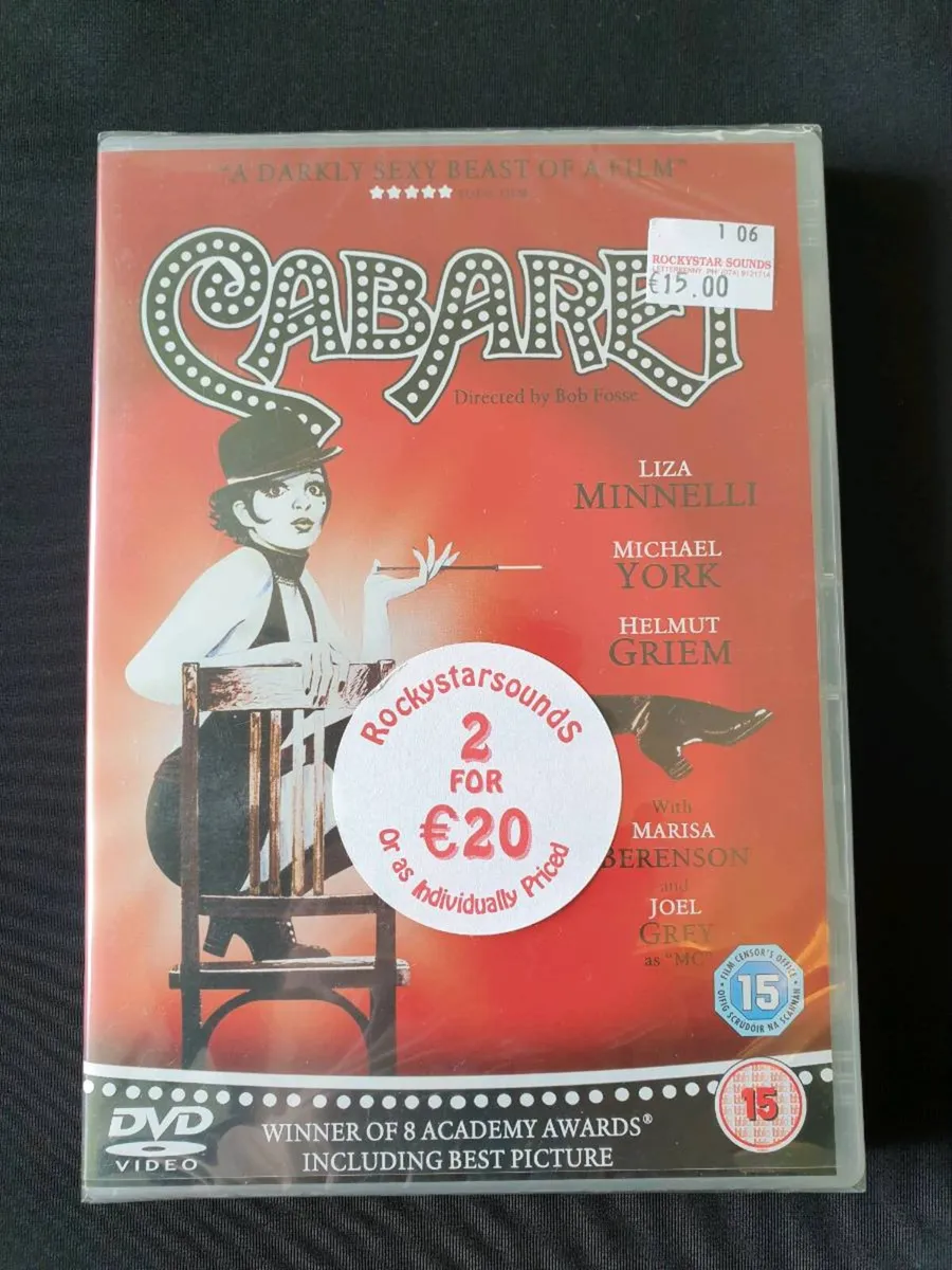 Cabaret Bob Fosse DVD Liza Minnelli Michael York - Image 1