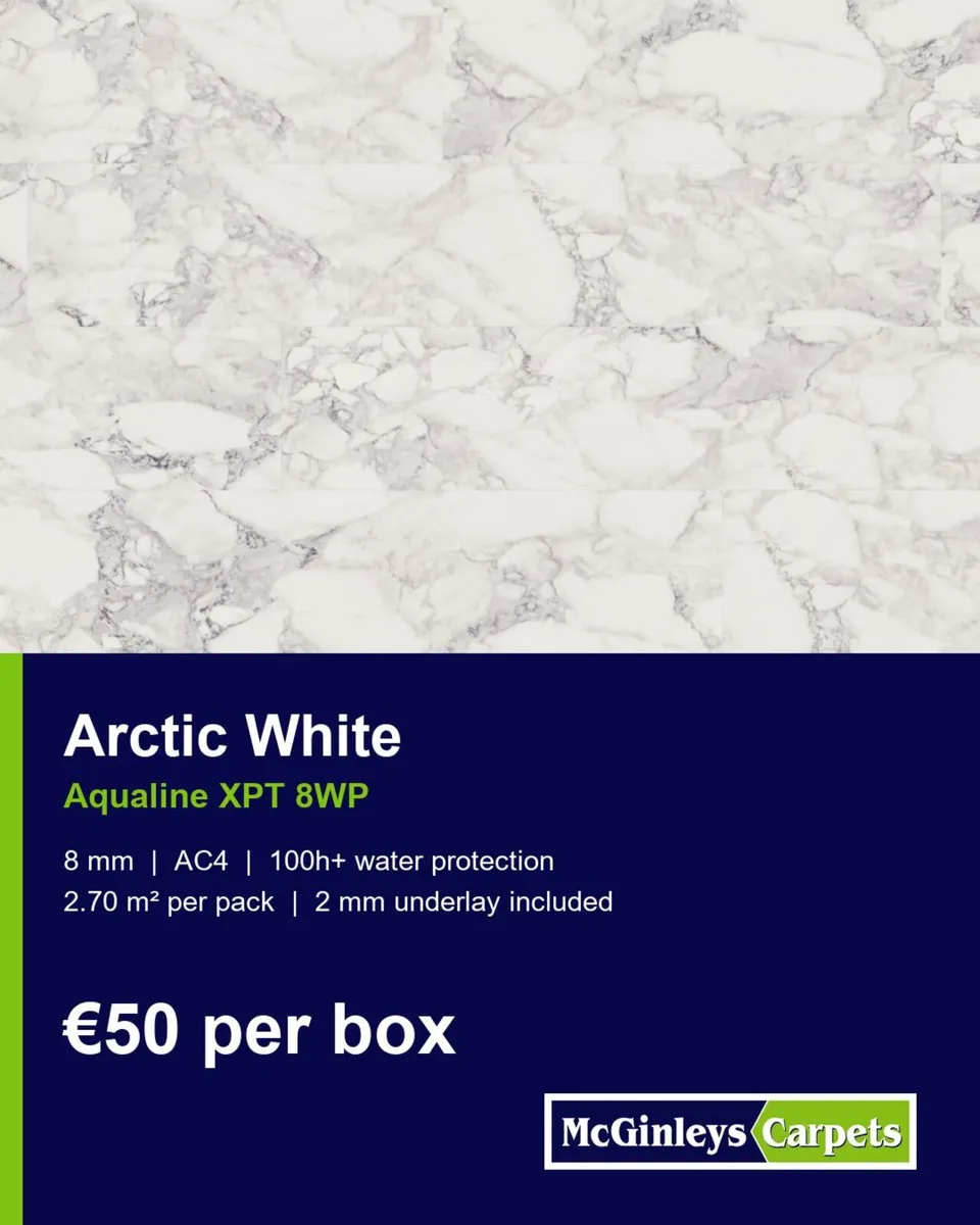Marble Look Click Flooring Aqualine - Image 2