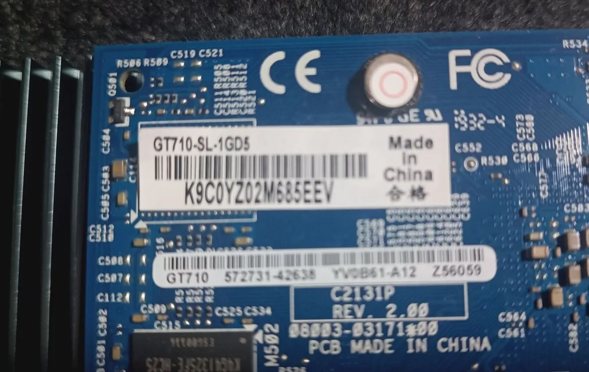 ASUS GeForce GT710 1GB GDDR5 Graphic Card - Image 1