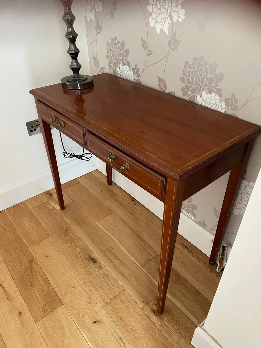 Traditional Mahogany Hall / Console Table - Image 1