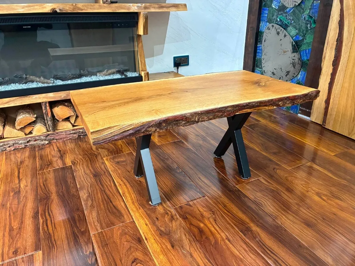 Handmade solid oak tables - Image 4