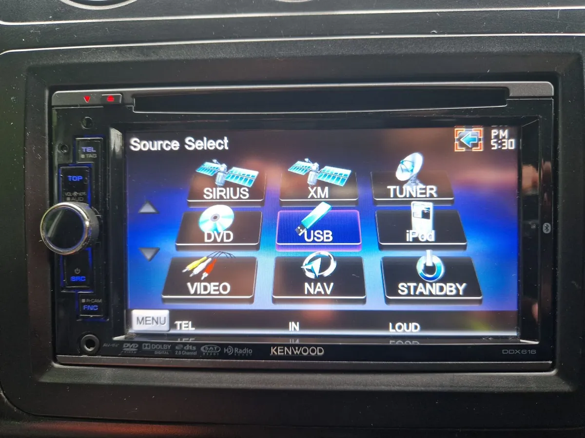 Kenwood DDX616 Double Din Head Unit Car Radio - Image 3