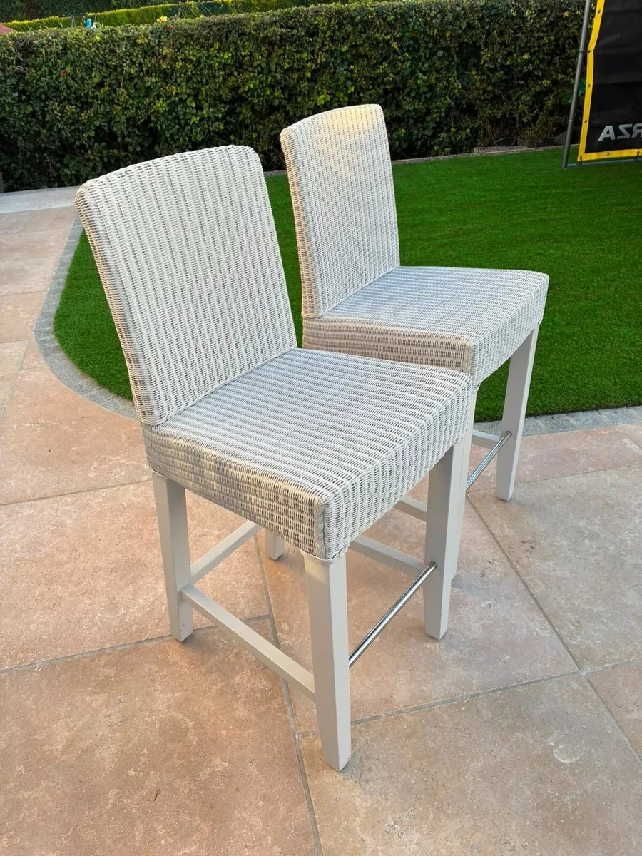 Neptune Montague bar counter stool pair - Image 1