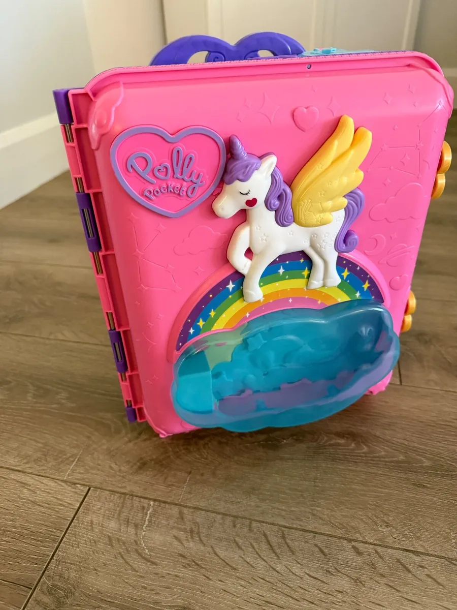 Polly Pocket Pollyville Rolling Suitcase - Image 1