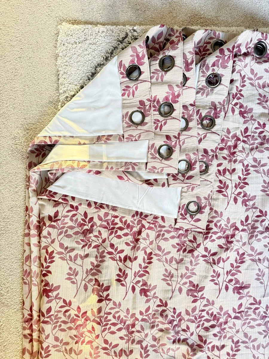 2 Pairs of Lined Curtains – 65” × 72” €100 OBO - Image 1