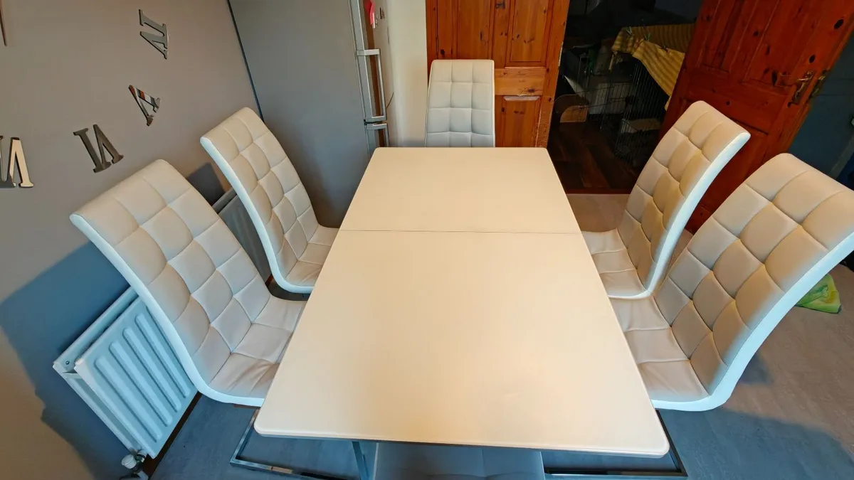Dining Table and Chair Set - Image 4