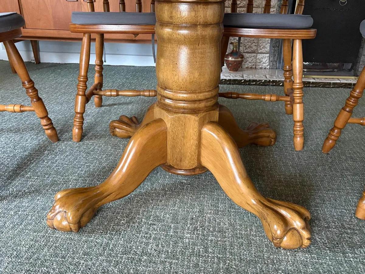 Extending Dining Table & 6 Chairs - Image 2