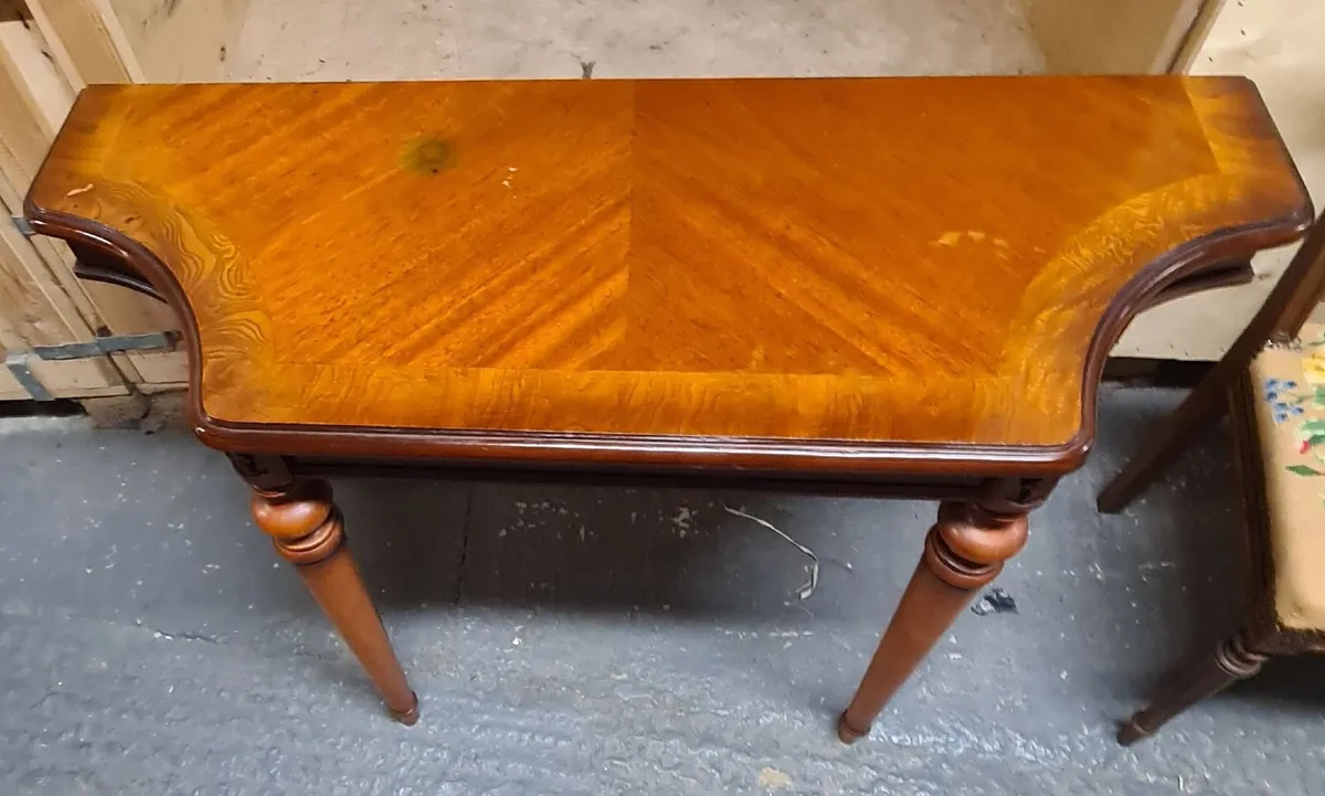Vintage Wooden Console Table / Side Table - Image 2