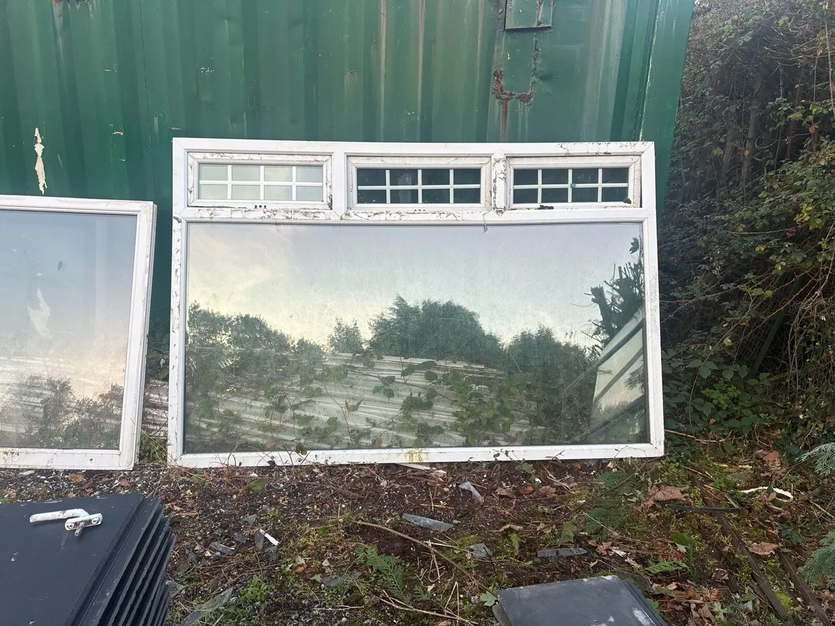 PVC window 91”x 60