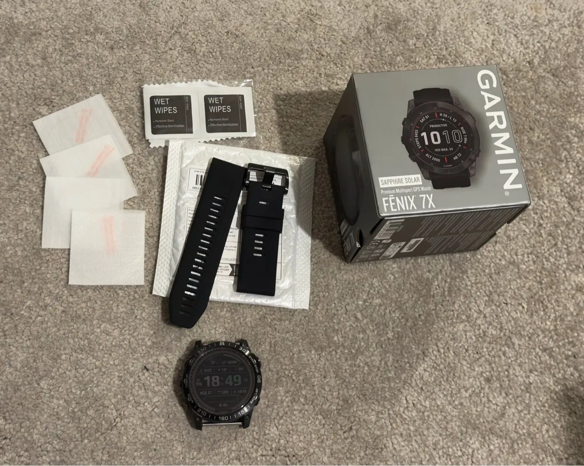 Garmin Fenix Sapphire Solar 7X - Image 1