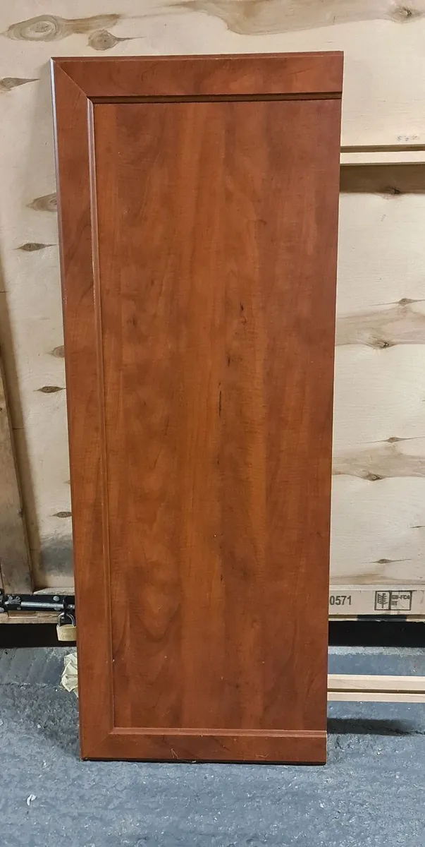 Wooden Bed Headboard with Minor Defect - Image 1
