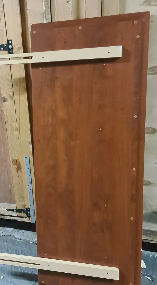 Wooden Bed Headboard with Minor Defect - Image 3