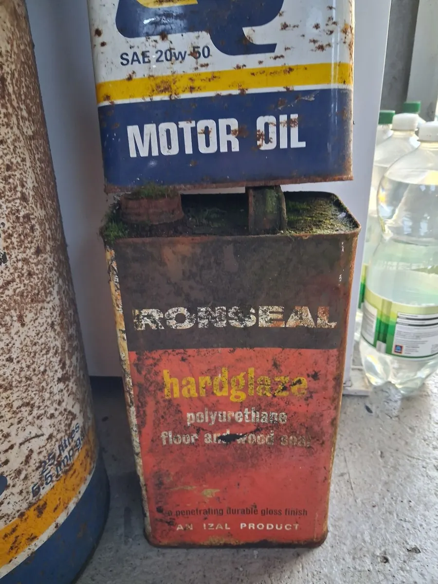 Vintage Oil Tins & Biscuit Tins. - Image 2