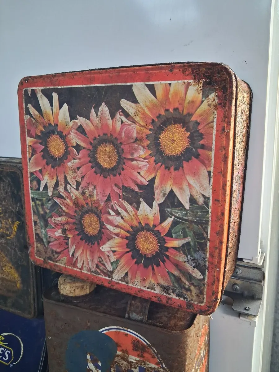 Vintage Oil Tins & Biscuit Tins. - Image 4