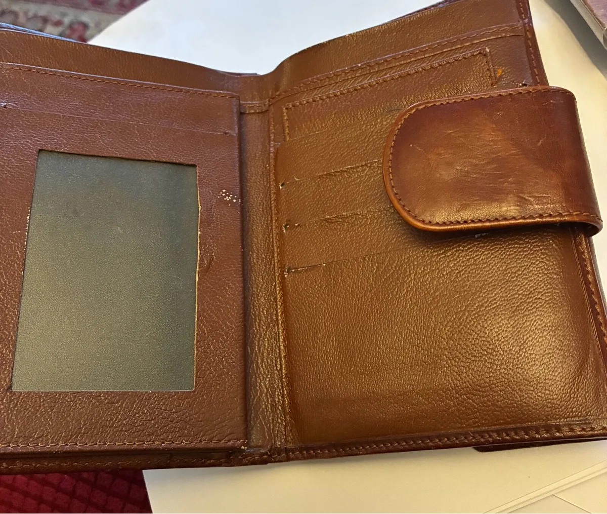Quality Leather Purse/ Travel Wallet - Image 3