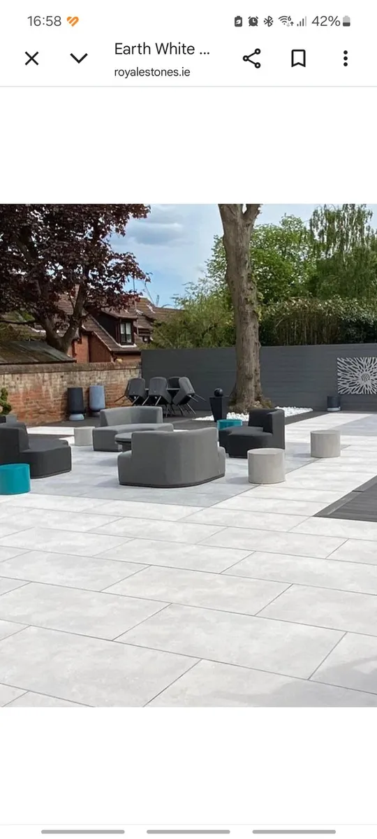 20mm Outdoor Porcelain Paving Slabs - Image 2