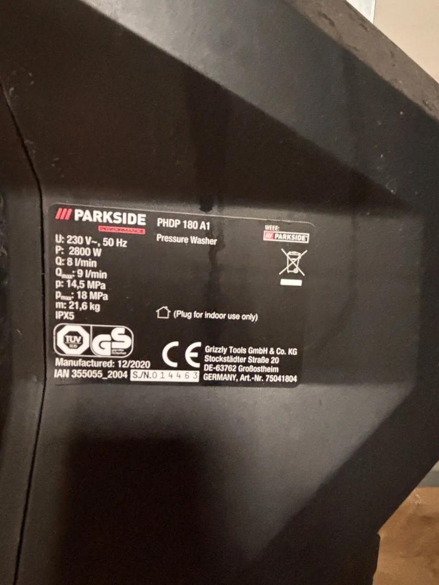Parkside Power Washer - Image 2