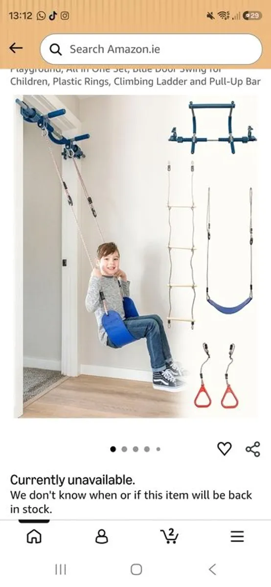 Gym indoor swing - Image 1