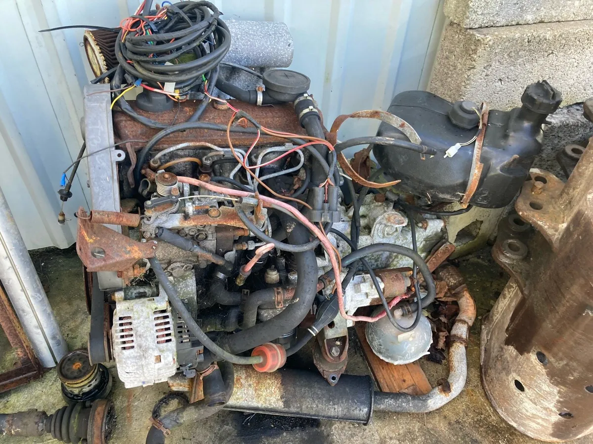 1 .6. Diesel engine Mark 1 Golf  complete