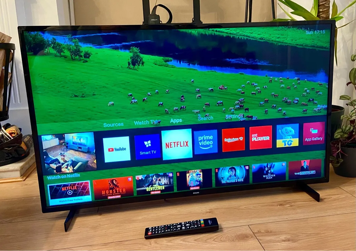 Philips 43” 4K Ultra HD Smart TV - Image 1