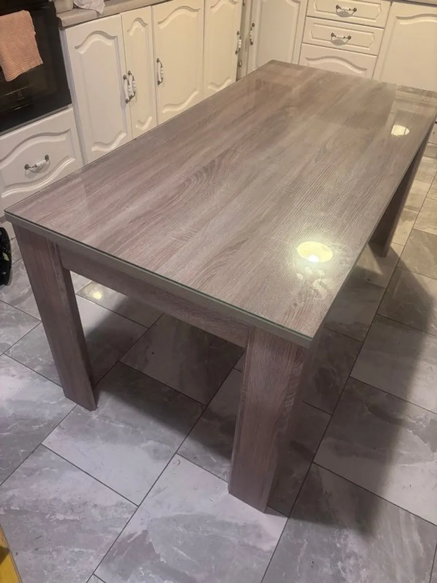 Wooden Kitchen Table - Image 1