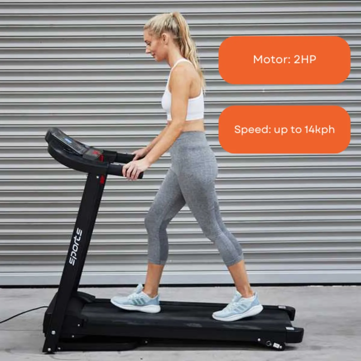 GT-PRO 3000 Treadmill and punch bag with gloves - Image 4