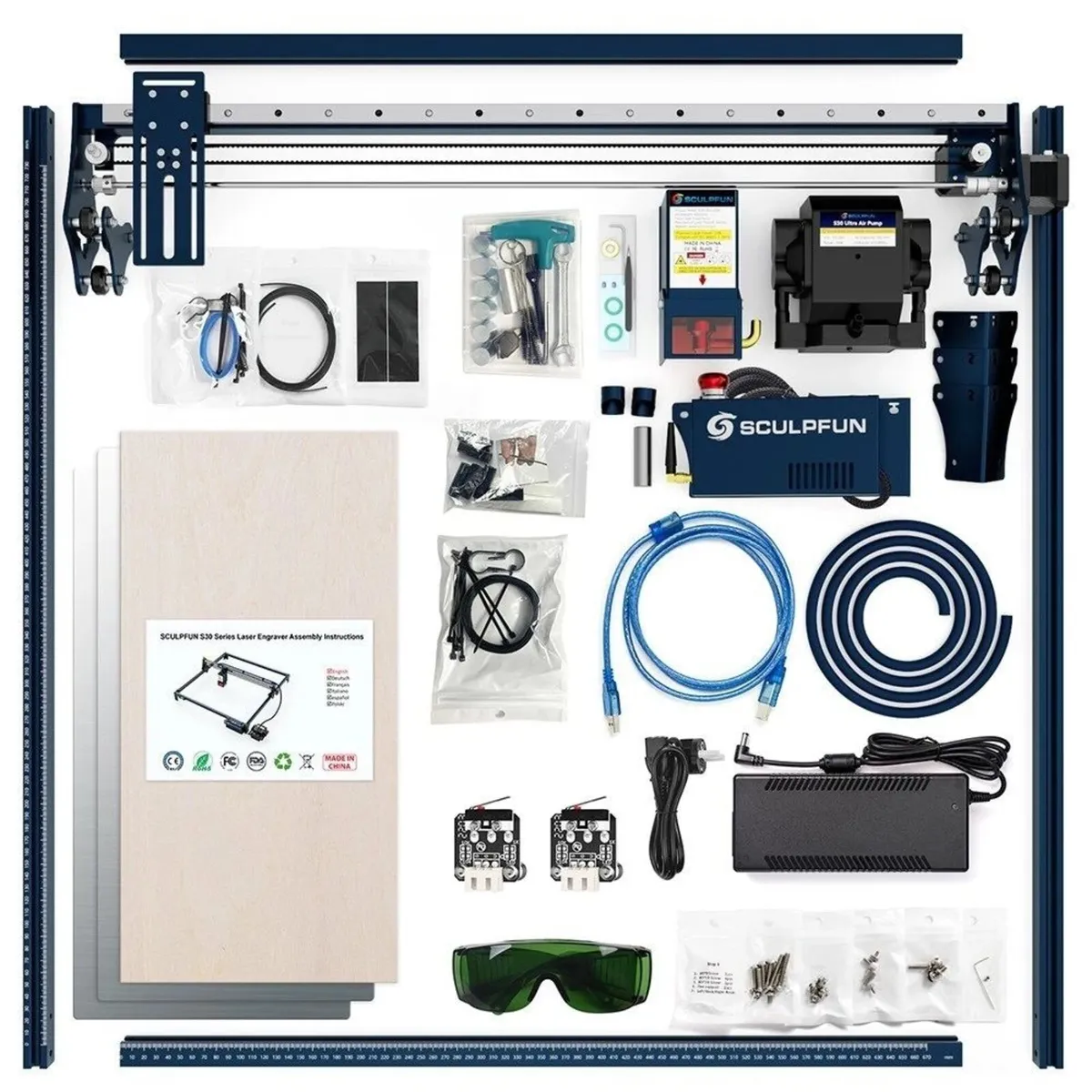 SCULPFUN S30 Ultra 22W Laser Engraver - Image 2