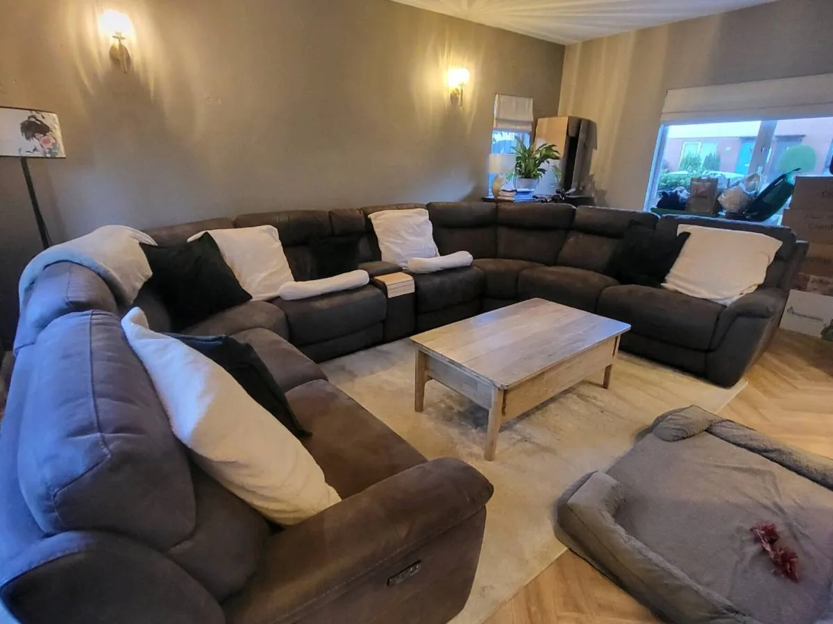 DFS Ronan U Shaped Reclining Sofa - Image 1