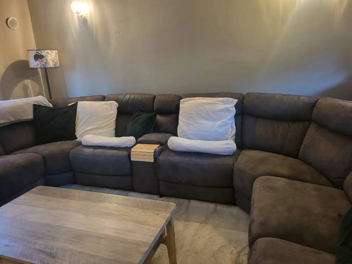 DFS Ronan U Shaped Reclining Sofa - Image 4