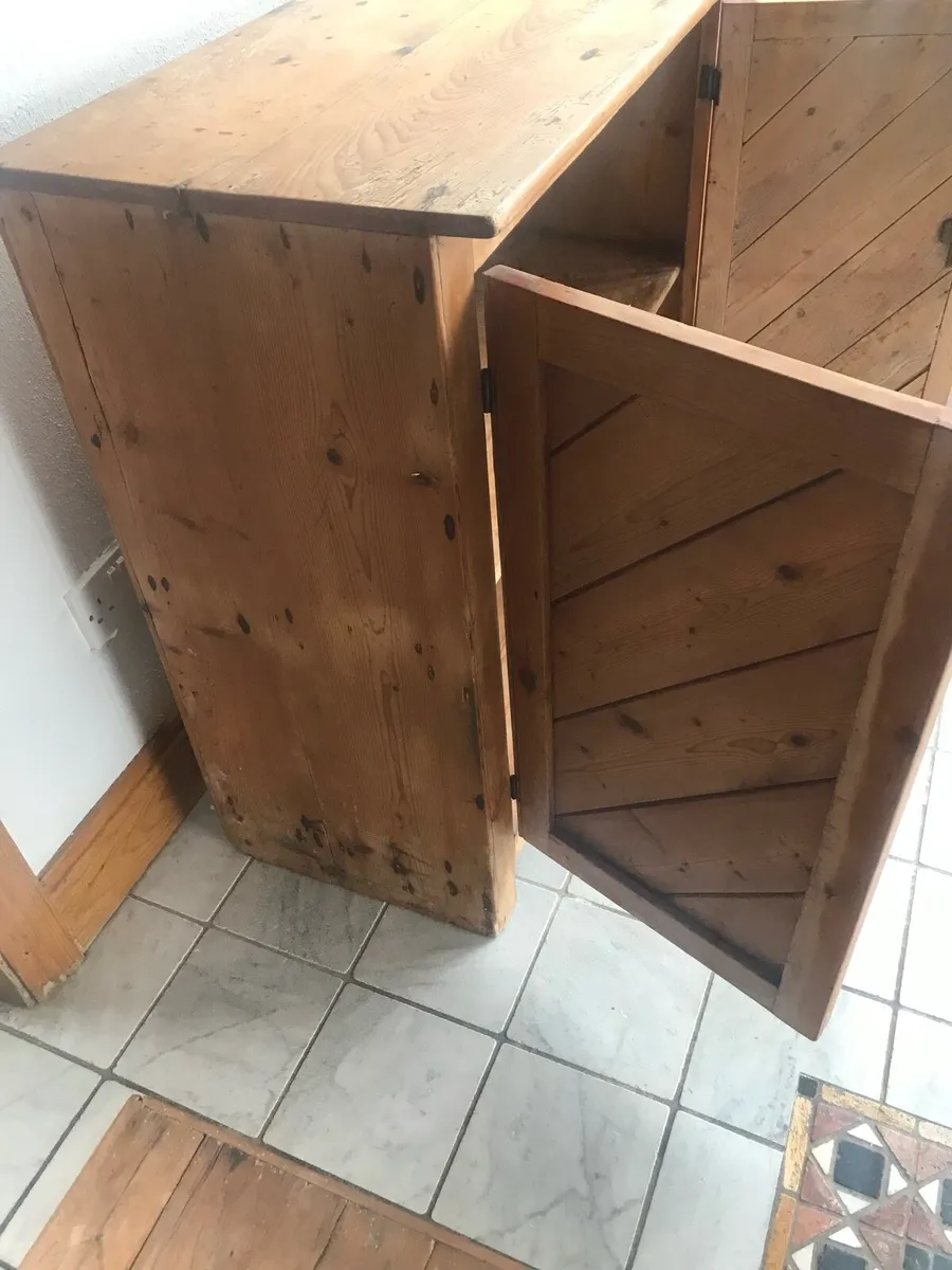 Cupboard solid pine sideboard - Image 4