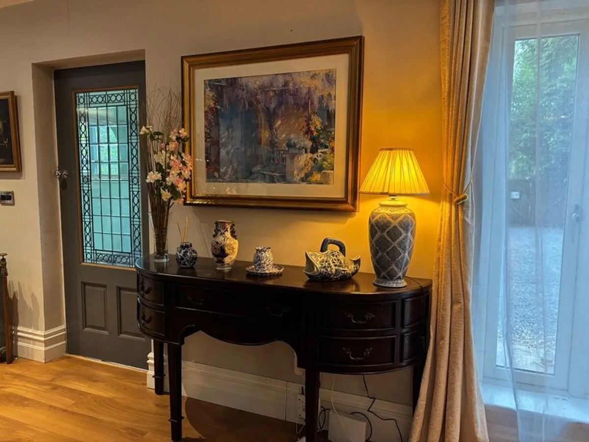 New French now front console table - Image 2