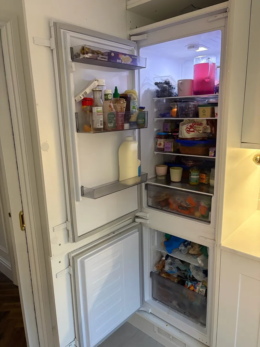 Fridge and freezer