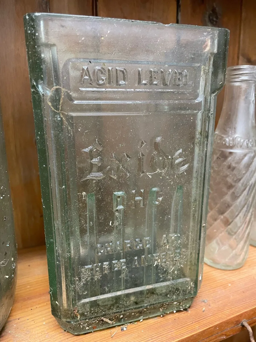 Bottles glass antique - Image 4