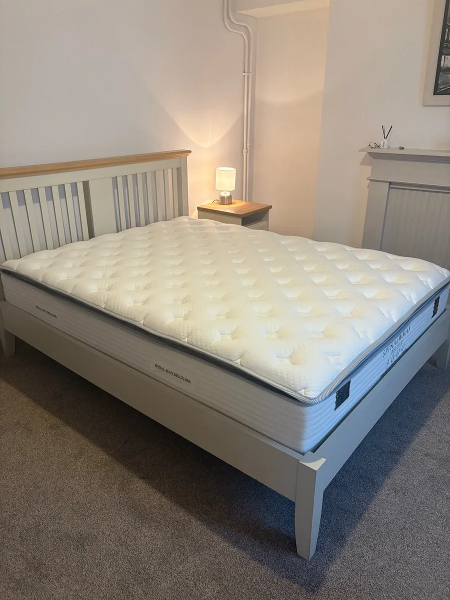 King size bed and mattress Waterford - Image 2
