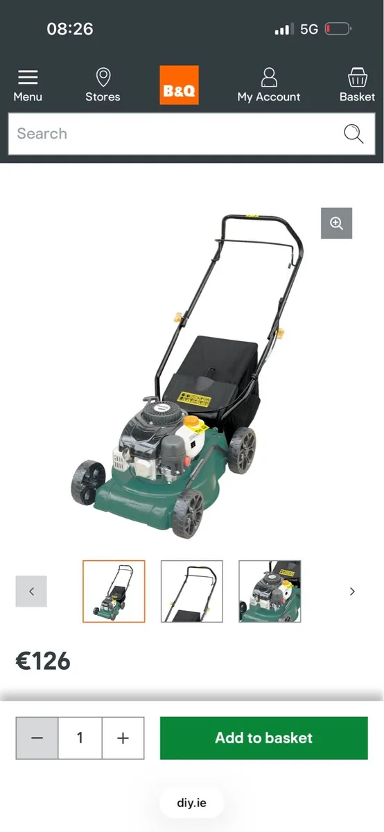 Petrol Push Lawnmower