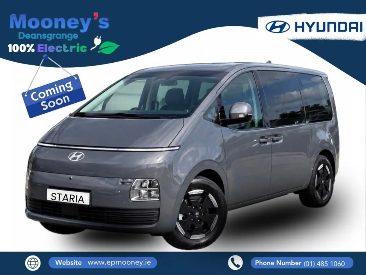 Hyundai Staria 9 Seater 84KWH, Coming Soon - Image 1