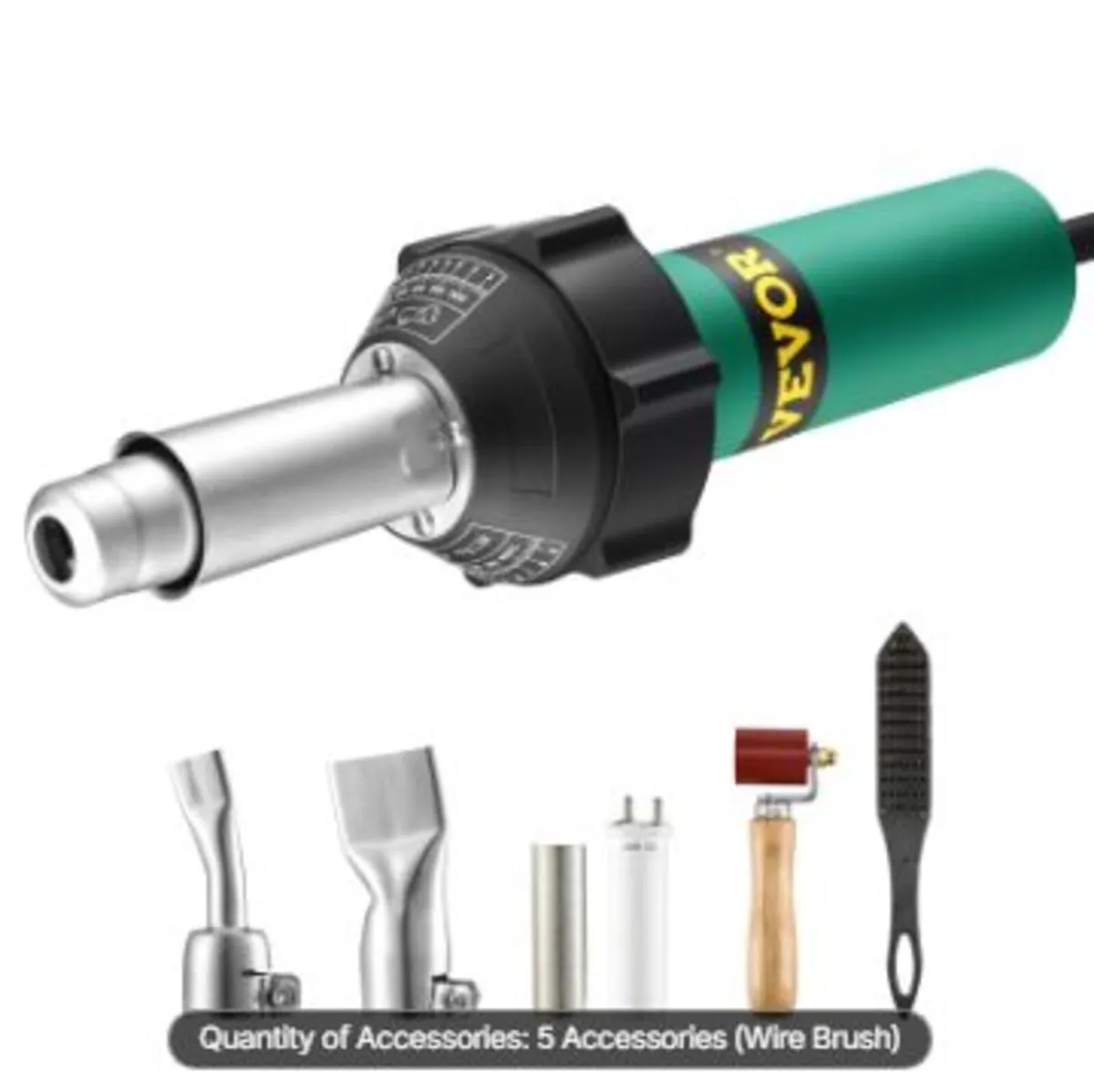 Hot Air Plastic Welder, 1600W - Image 1