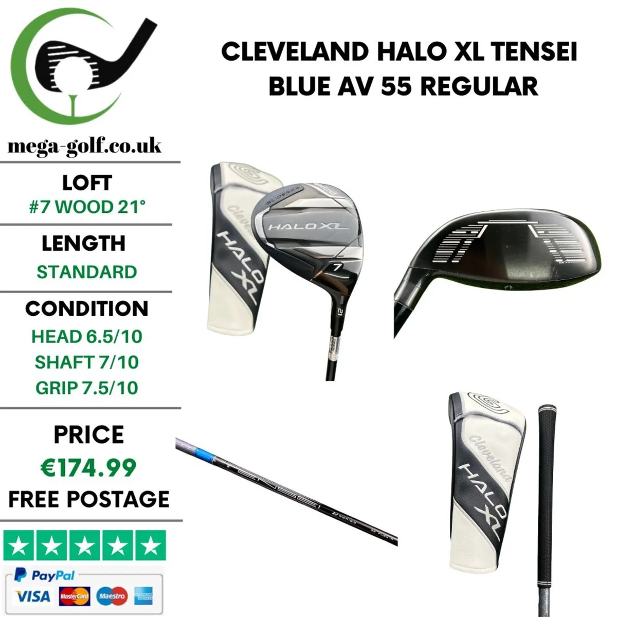Cleveland Halo XL #7 Wood 21° / Regular - Image 1