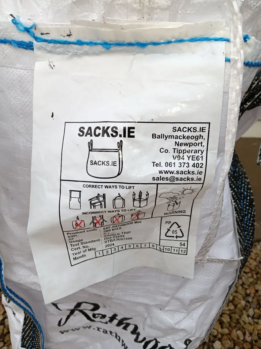 Approx. 15 Firewood / Turf Bulk Bags with Tie Tops - Image 2