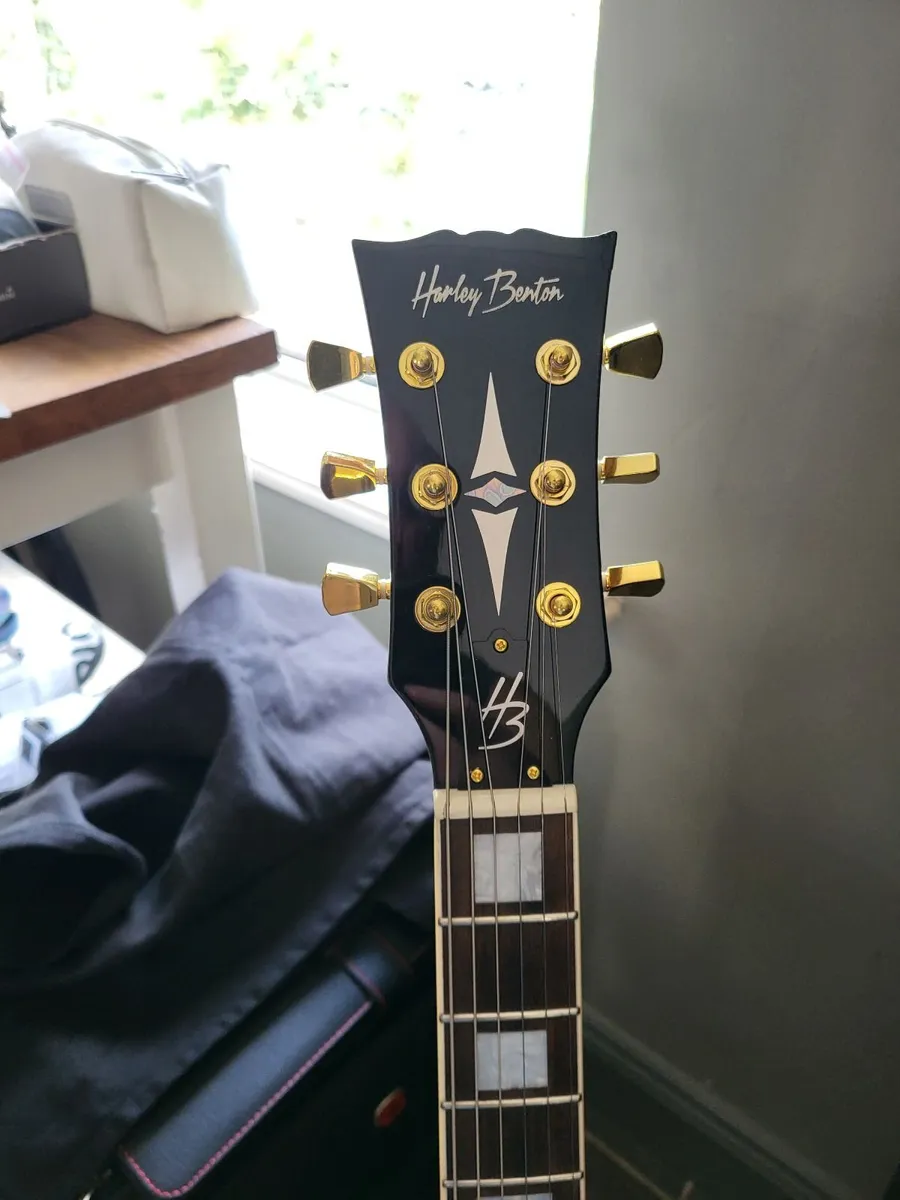 Harley Benton HB-35Plus Metallic Green - Image 2