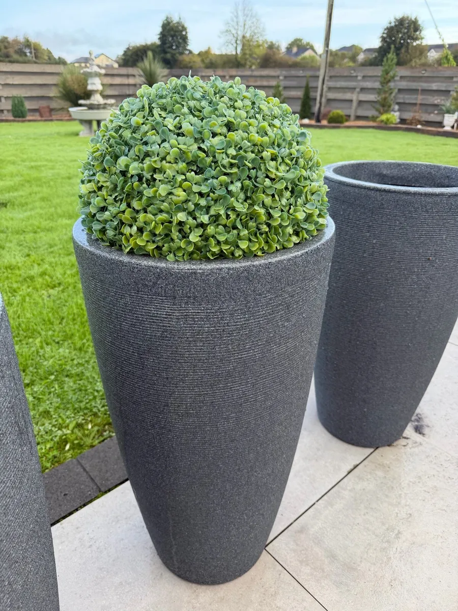 4 planters pots - Image 3