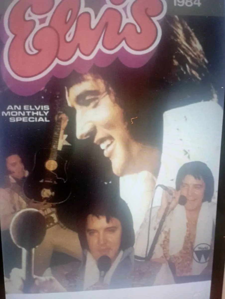 ELVIS SPECIAL1984 ANNUAL HARDBACK  UNCLIPPED - Image 1