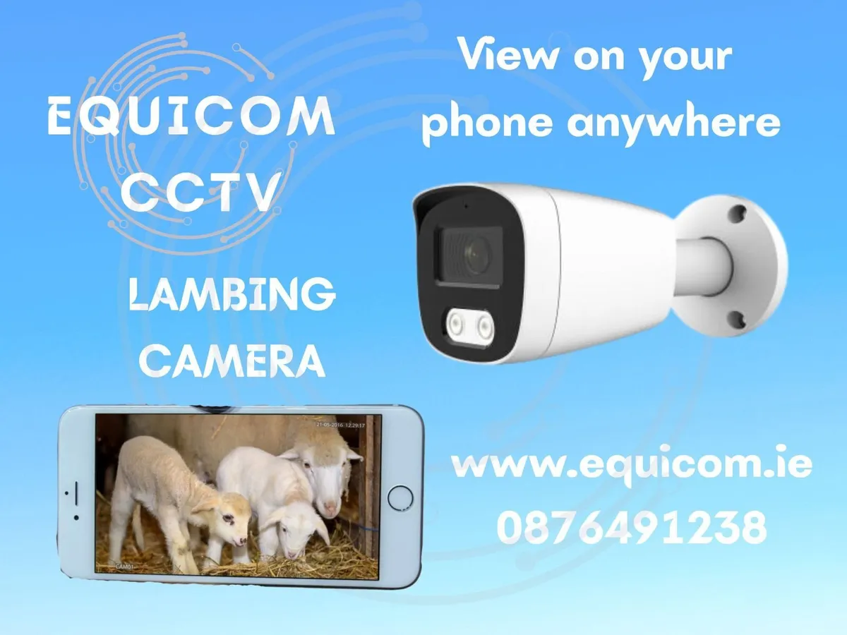 Calving / lambing camera system - Image 1