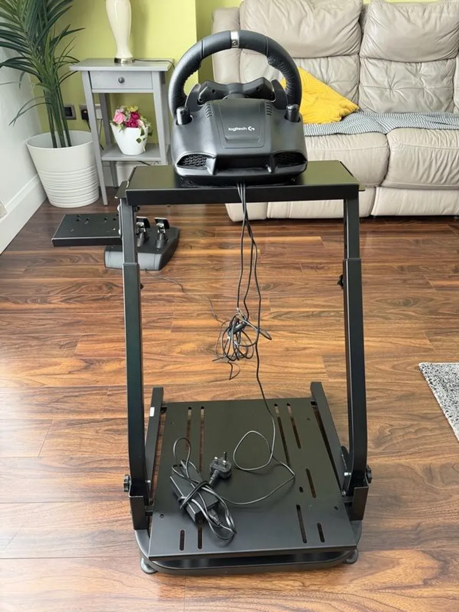Logitech XBox/PC Racing Wheel and Stand (combined) - Image 3