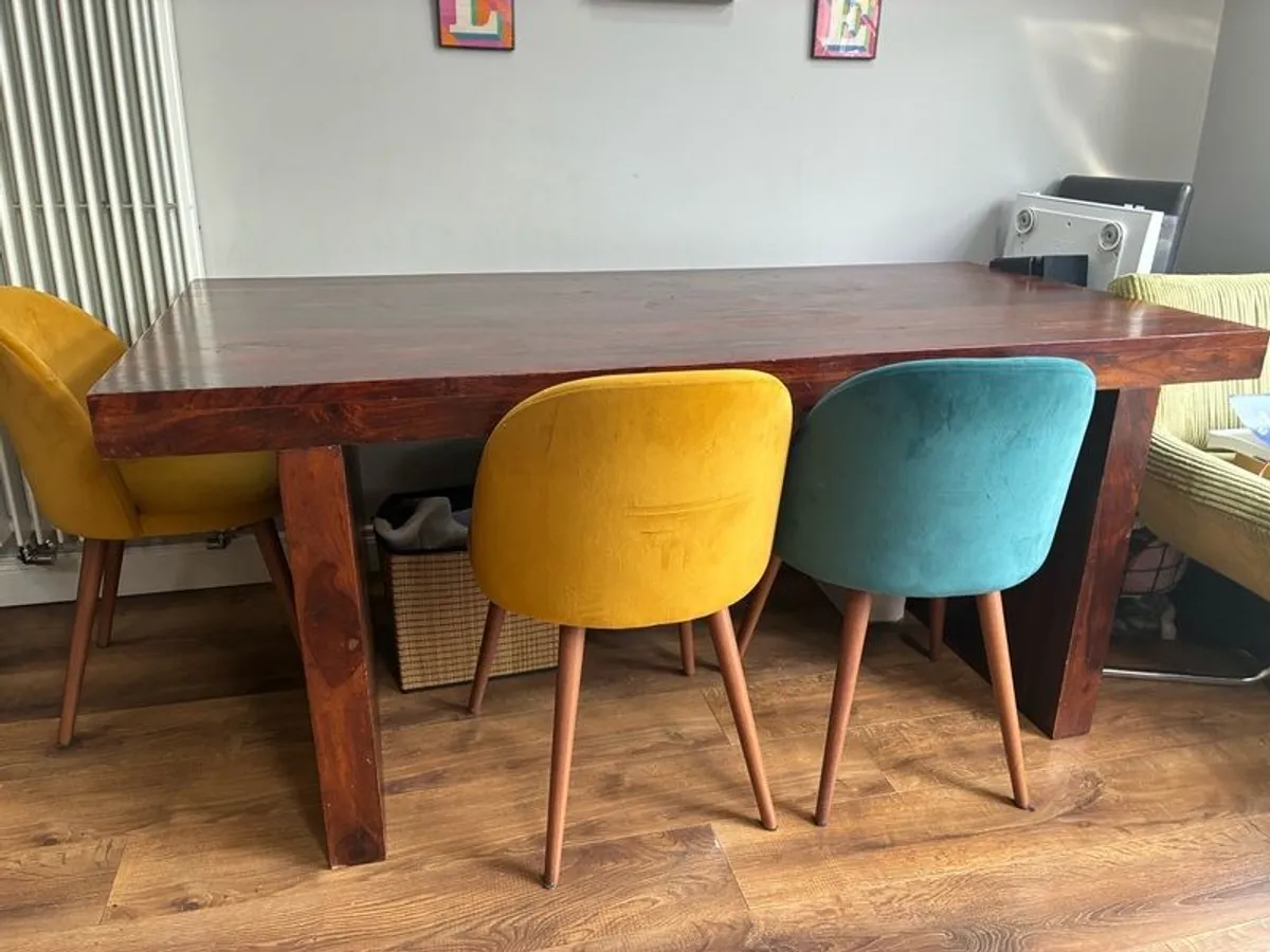 Mahogany Dining Table - Image 2