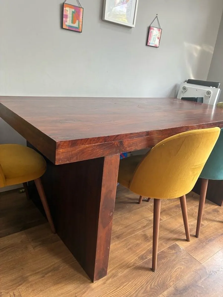 Mahogany Dining Table - Image 3