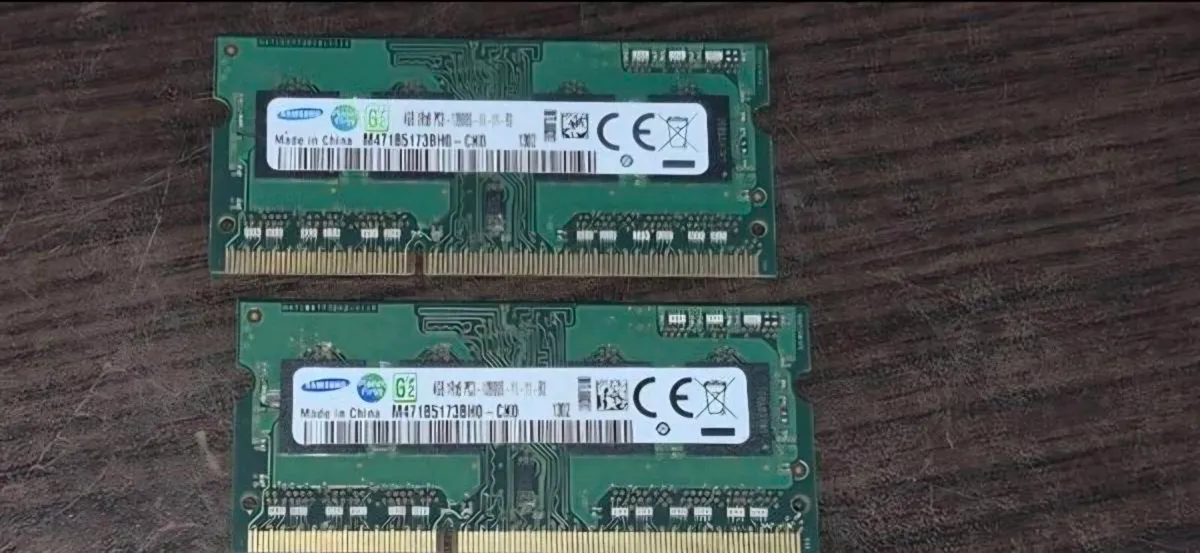 8GB DDR3 memory 2x 4GB