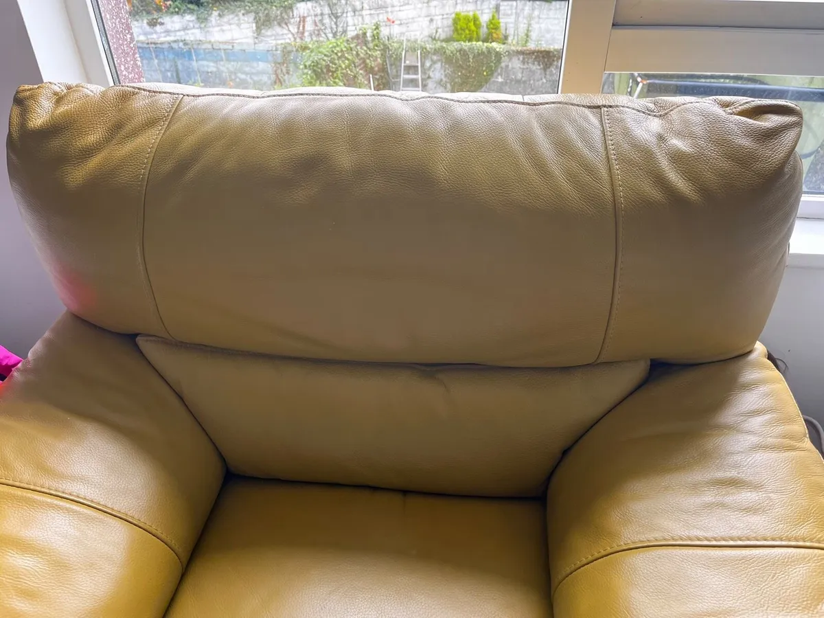 Yellow Arm chair - Image 4